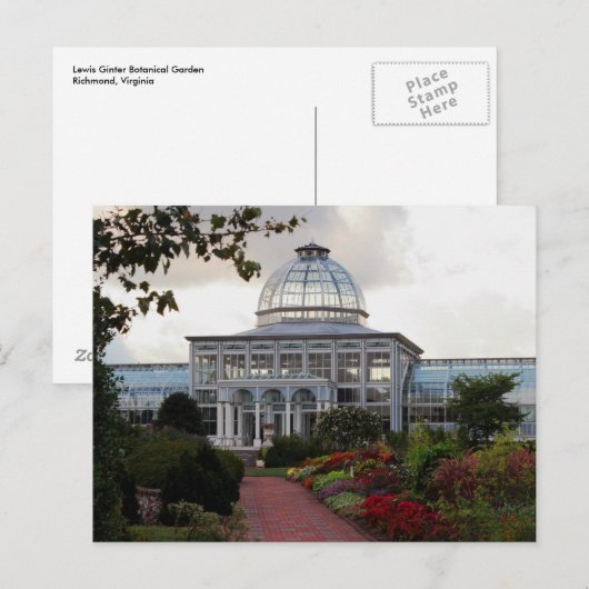Lewis Ginter Botanical Garden Briefkaart (Voorkant / Achterkant)