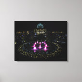 Lewis Ginter Botanical Garden Lights. Canvas (Voorkant)