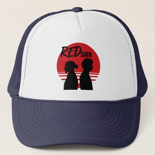 Lewis Hamilton en Leclerc rivaal Art Scuderia Trucker Pet (Voorkant)