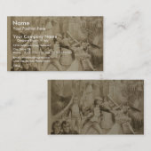 Lewis Morrison in 'The Master of the Ceremonies' Visitekaartje (Voorkant / Achterkant)