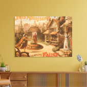 Lewis Morrison's Magnificent Faust Theater Canvas Afdruk (Insitu (Woonkamer))