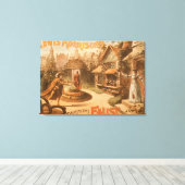 Lewis Morrison's Magnificent Faust Theater Canvas Afdruk (Insitu (Houten vloer))