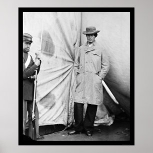 Lewis Payne, Lincoln Conspirator 1865 Poster