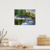 Lewis River Herfst Poster (Keuken)