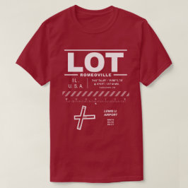 Lewis U. Airport LOT-Shirt T-shirt