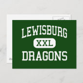 Lewisburg - Dragons - High - Lewisburg Briefkaart (Voorkant / Achterkant)