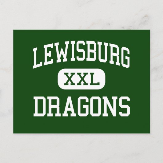 Lewisburg - Dragons - High - Lewisburg Briefkaart (Voorkant)