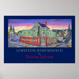 LEWISTON HERDACHT door Victoria Salvano Poster