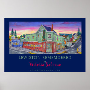 LEWISTON HERDACHT door Victoria Salvano Poster