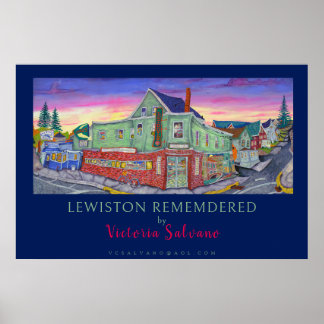 LEWISTON HERDACHT door Victoria Salvano Poster