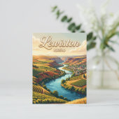 Lewiston Idaho Briefkaart (Staand voorkant)