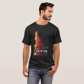 Lewiston Idaho Retro Grunge staatskaart Novelty Gr T-shirt (Voorkant volledig)