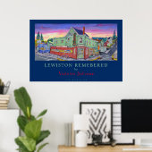 Lewiston Maine herinnerde zich Poster (Thuiskantoor)