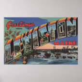 Lewiston, Maine (Scene) Poster (Voorkant)