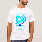 Lewiston Strong Maine Honoring Slachtoffers T-shir T-shirt (Voorkant)