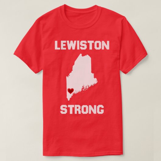 Lewiston Strong TShirt 3 (Design voorkant)