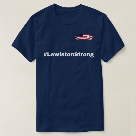 Lewiston Strong TShirt 4 (Design voorkant)