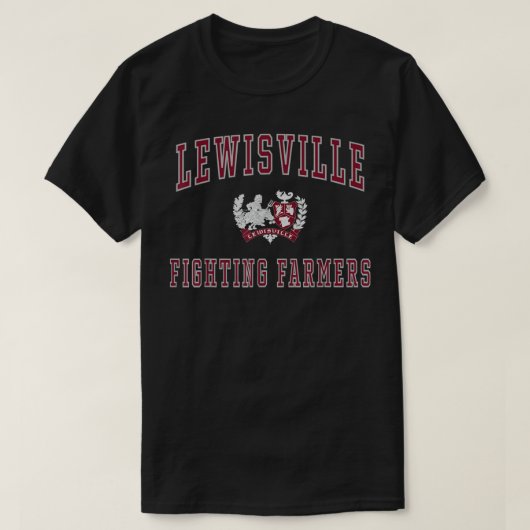 Lewisville High School Fighting Farmers T-Shirt C1 (Design voorkant)
