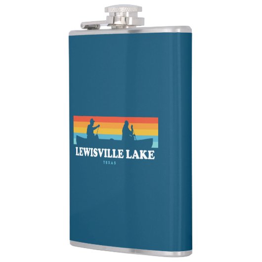 Lewisville Lake Texas Canoe Heupfles (Links)