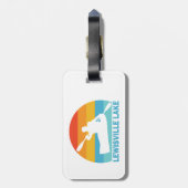 Lewisville Lake Texas Kayak Bagagelabel (Achterkant verticaal)