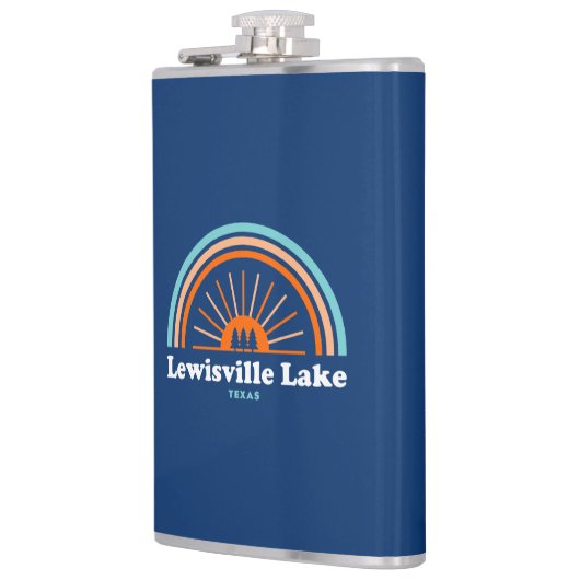 Lewisville Lake Texas Rainbow Heupfles (Links)