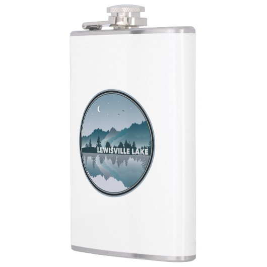 Lewisville Lake Texas Reflection Heupfles (Links)