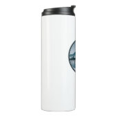 Lewisville Lake Texas Reflection Thermosbeker (Gedraaid links)