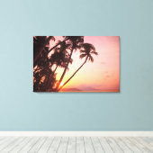 Lewolin Village, Illi Api-eiland, Selat Boleng Canvas Afdruk (Insitu (Houten vloer))