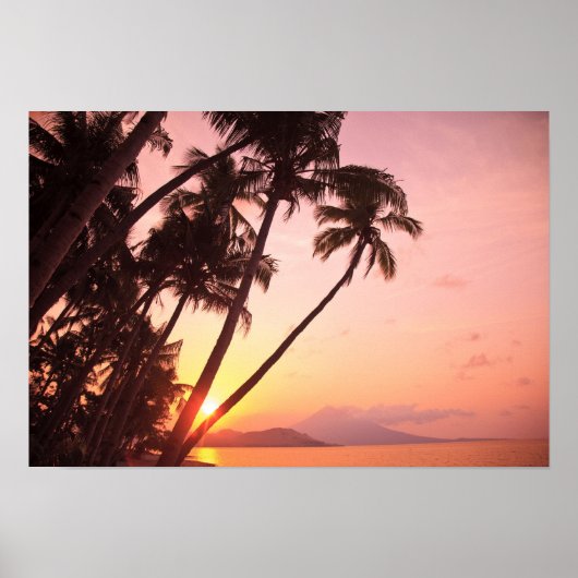 Lewolin Village, Illi Api-eiland, Selat Boleng Poster (Voorkant)
