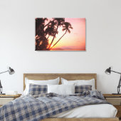 Lewolin Village, Illi Api Island, Selat Boleng Canvas Afdruk (Insitu (Slaapkamer))