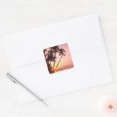 Lewolin Village, Illi Api Island, Selat Boleng Vierkante Sticker (Envelop)