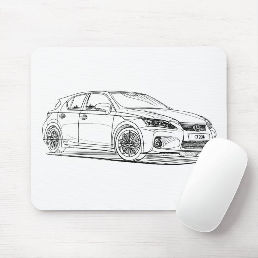 Lex CT200h 2011 Muismat (Met muis)