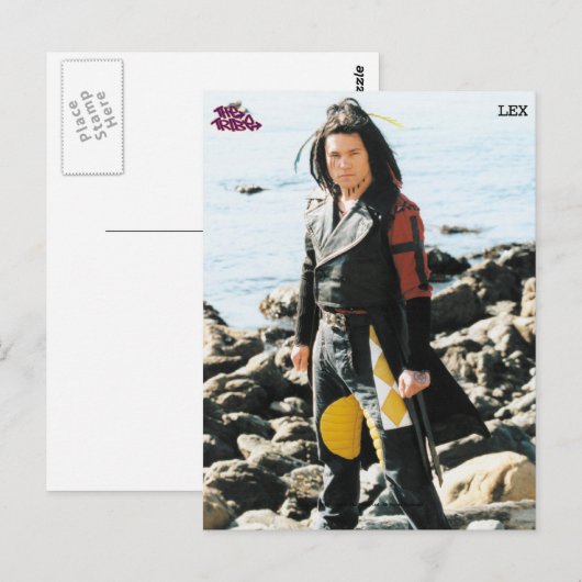 Lex de Stam Briefkaart (Voorkant / Achterkant)