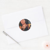 Lex de stam ronde sticker (Envelop)