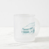 Lex ES350 2013 Matglas Koffiemok (Voorkant rechts)