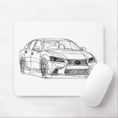 Lex GS350F Sport 2013 Muismat (Met muis)