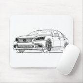 Lex LS460 Fsport 2013 Muismat (Met muis)