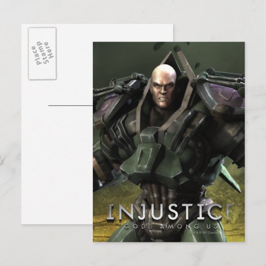 Lex Luthor Briefkaart (Voorkant / Achterkant)