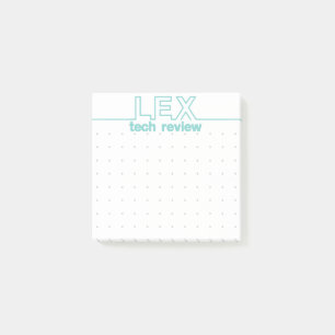 Lex Review - Aangepast ontwerp Post-it® Notes