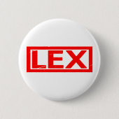 Lex stempel ronde button 5,7 cm (Voorkant)