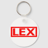 Lex stempel sleutelhanger (Voorkant)