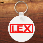 Lex stempel sleutelhanger (Voorkant)