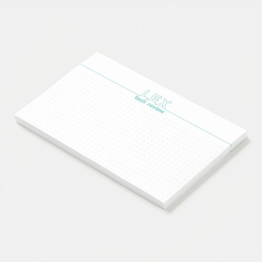 LEX TECH REVIEW Aangepaste advertentie Deze notiti Post-it® Notes (Schuin)