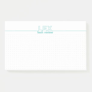 LEX TECH REVIEW Aangepaste advertentie Deze notiti Post-it® Notes