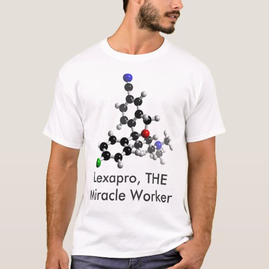 Lexapro, de mirakelwerker t-shirt (Voorkant)
