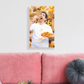 Lexar op Oud en Nieuw Canvas Afdruk (Insitu (Woonkamer))
