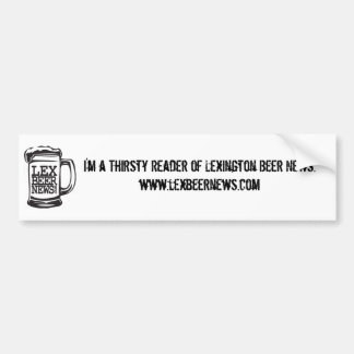 LexBeerNews Bumpersticker