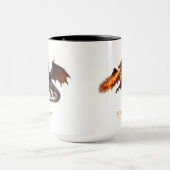LEXERKIN de Dragon Coffee Mug Mok (Midden)