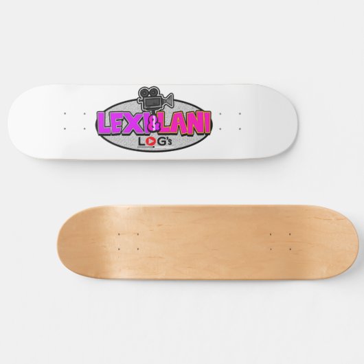 Lexi en Lani Deck Persoonlijk Skateboard (Horizontaal)