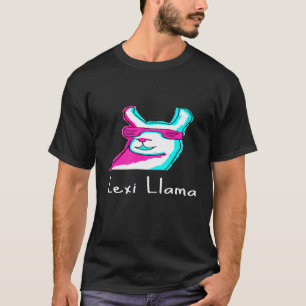 Lexi lama enorm populaire social media koningin t-shirt